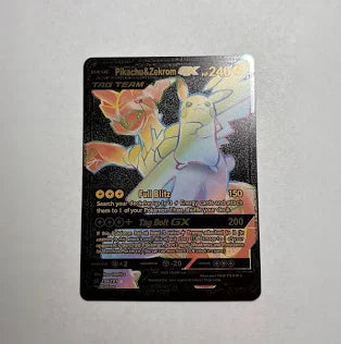 Rainbow tag team Pikachu & Zekrom